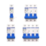 Disjoncteur unipolaire + neutre 1P+N 10A Courbe C 4,5kA