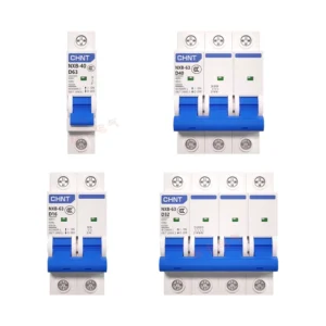 Disjoncteur unipolaire + neutre 1P+N 10A Courbe C 4,5kA